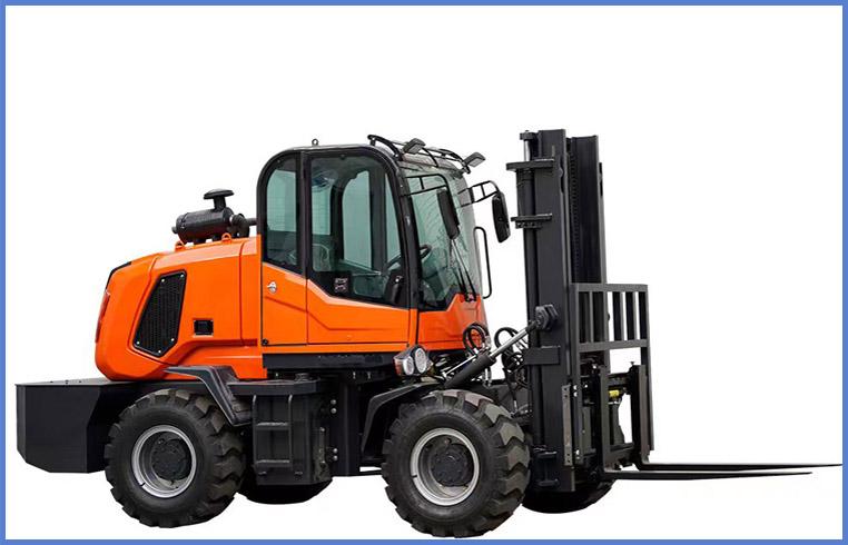3T Front Wheel Steering Rough Terrain Forklift